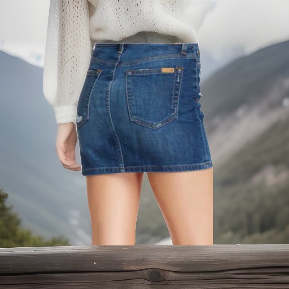 Joe’s Sloane Distressed sz28 Mini Denim Vintage Reserve Collector’s $149 - Picture 3 of 10